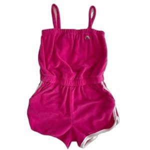 Gap Kids Terry Romper Swim Cover Pink 5